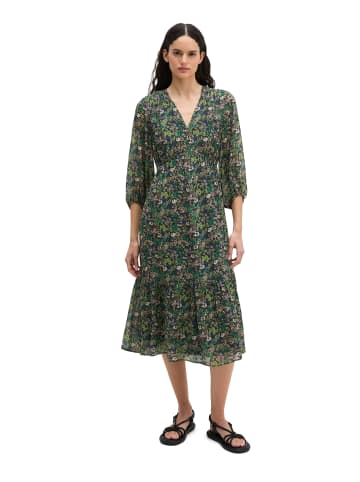 Marc O'Polo Print-Kleid flared in Dark Brown