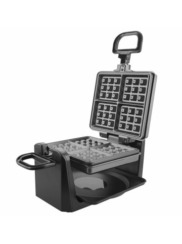 Emerio Waffeleisen WM-110984 drehbar für Belgische Waffeln