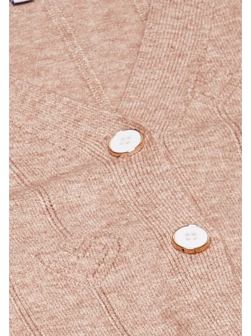 SANIKA Damen Strickjacke in Beige