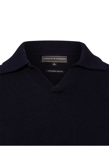 Finshley & Harding Strickpullover in marine - 0002