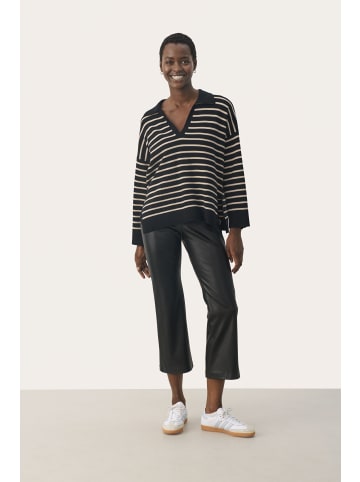 PART TWO Strickpullover NataraPW Relaxed fit in Frenck Oak Mel. Stripe