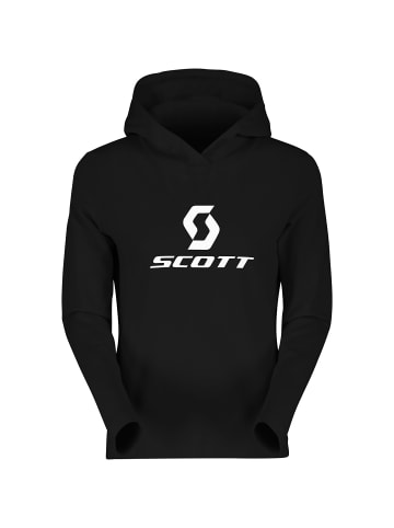 SCOTT W DEFINEDMID PULLOVER HOODY in Schwarz