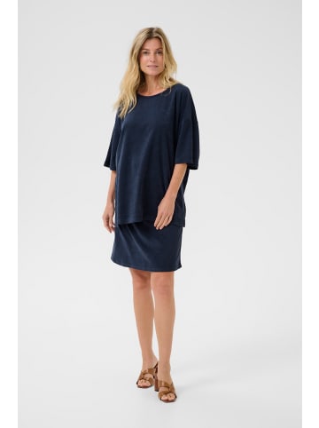 Cream T-shirt CRFria Oversize fit in Navy Blazer