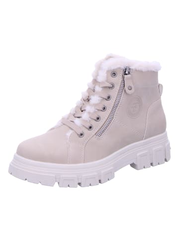 Tom Tailor Schnürboot Warmfutter in beige