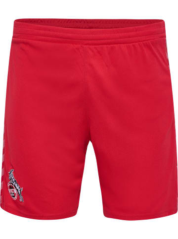 Hummel Hummel Kurze Hose 1Fck 23/24 Fußball Erwachsene Atmungsaktiv Schnelltrocknend in TRUE RED