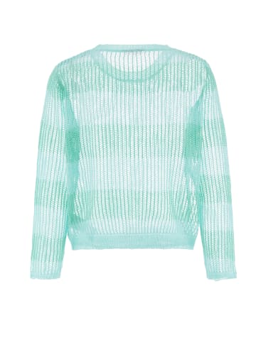 immy Damen Strickpullover in Lagune türkis