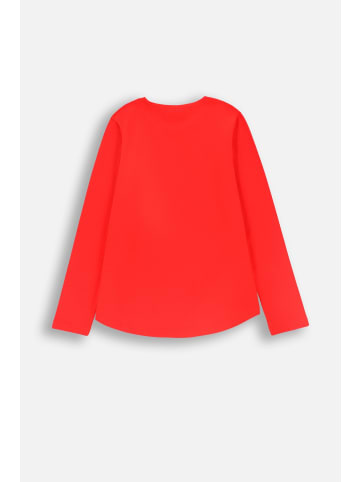 Coccodrillo T-Shirt mit langen Ärmeln Xmas in rot