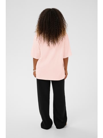 Cream T-Shirt kurzarm CROkina Baggy fit in Barely Pink