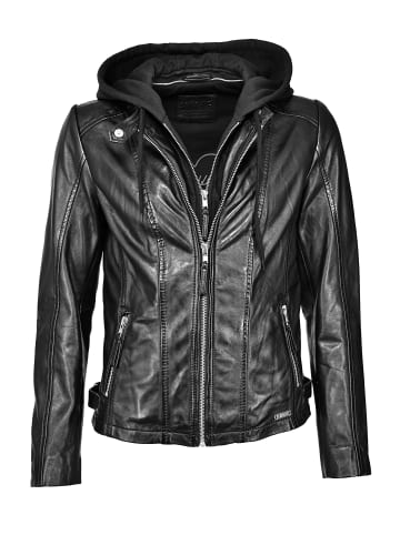 Mustang Lederjacke 31020256 in schwarz