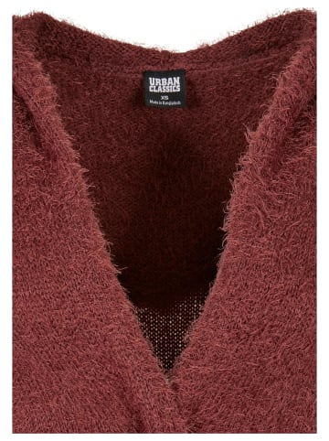 Urban Classics Strickjacke in cherry