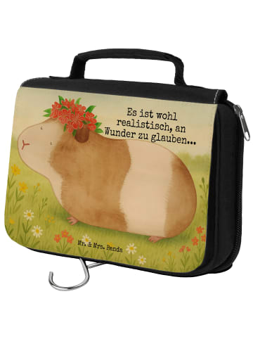 Mr. & Mrs. Panda Kulturbeutel Meerschweinchen Weisheit Design mi... in Weiß
