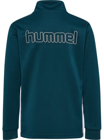 Hummel Kinder Trainingsjacke "Chevron Zip Jacket" in Blau