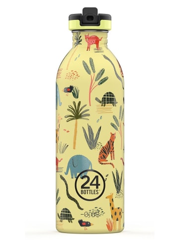 24Bottles Edelstahl Trinkflasche Kids Bottle Jungle Friends 0,5 l in mehrfarbig