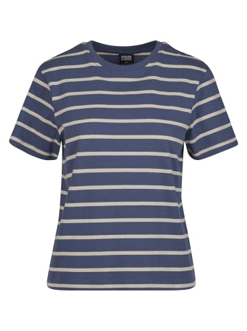 Urban Classics T-Shirt in whitesand/vintageblue