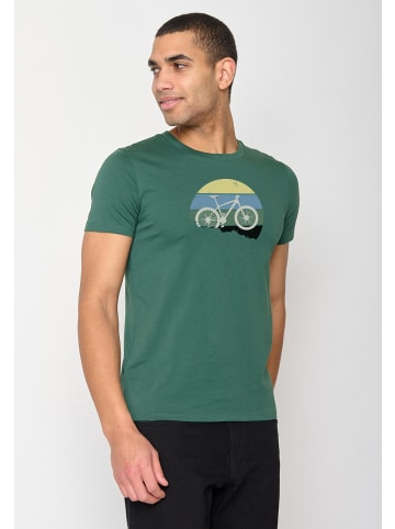 GreenBomb T-Shirt Bike Downhill in Flaschen Grün