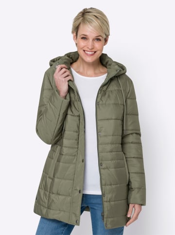 Sieh an! Steppjacke in khaki