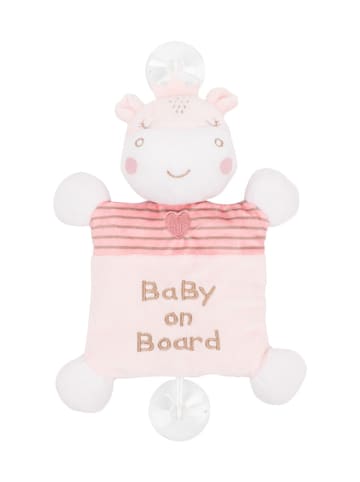 Kikkaboo Baby on Board in rosa