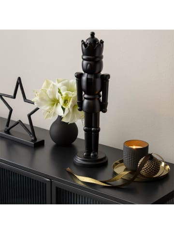 Villeroy & Boch Deko-Nussknacker Christmas Chic in 46,5 cm in schwarz