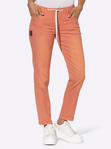 WITT WEIDEN 5-Pocket-Jeans in papaya
