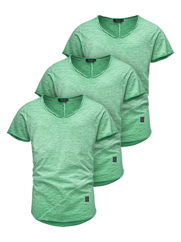 Amaci&Sons T-Shirts 3er-Pack 3. SAN FRANCISCO in (3x Mintgrün)