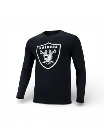 FANATICS Shirt Las Vegas Oakland Raiders Longsleeve in Schwarz