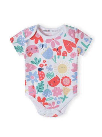 Minoti 4tlg. Set: Kurzarmbody 16mbaby 10 in rot