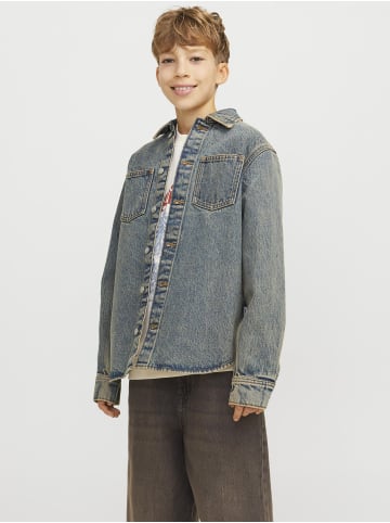 JACK & JONES Junior Jeanshemd in Faded Denim