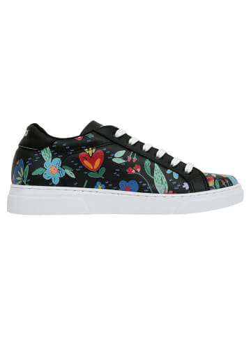 Dogo Ace Sneakers - Flowers & Birds BLACK 39 in Schwarz