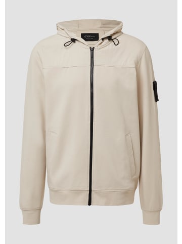 s.Oliver Sweatshirt Jacke in 9303_beige