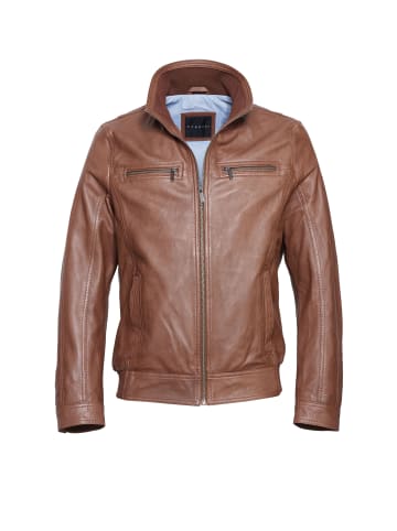 Bugatti Lederjacke BUMATTEO in Cognac