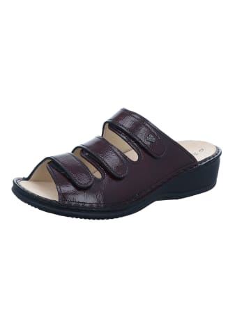 Finn Comfort Pantolette in bordeaux