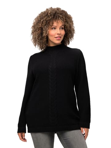 Ulla Popken Pullover in schwarz