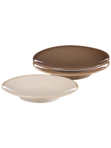 Ritzenhoff & Breker 3er Set Servierplatten Sahara ø 31 cm braun in braun