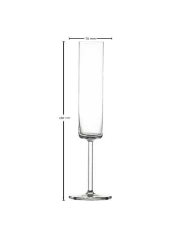 Schott Zwiesel 4er Set Sektgläser Modo 163 ml in transparent