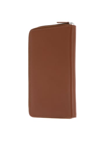Golden Head Polo Geldbörse RFID Schutz Leder 21.5 cm cognac
