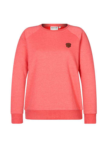 naketano Sweatshirt Krokettenhorst Cherry Red Melange