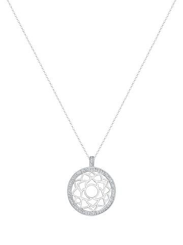 Elli Halskette 925 Sterling Silber Chakra, Ornament in Silber