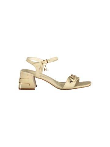 Laura Biagiotti Beige Polyurethan Damen Sandale
