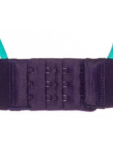 Under Armour Sport-BH Infinity High Bra Blockd in Hellblau