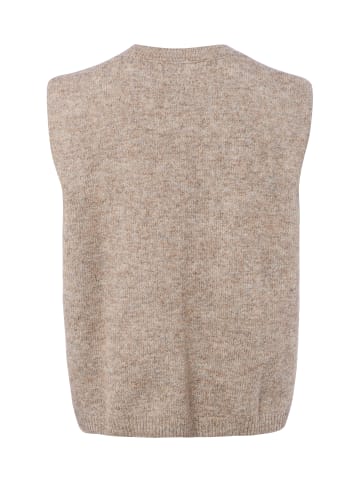 Marie Lund Pullunder in beige - 0001