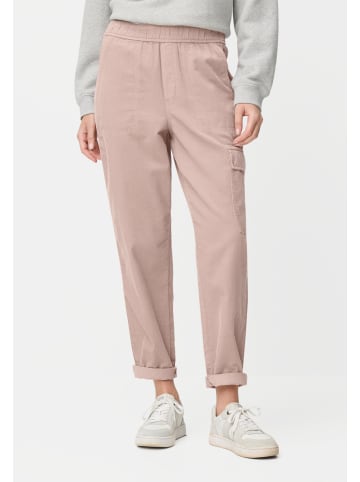 Camel Active Cargo-Hose aus reiner Baumwolle in Dunkles Lilarosa