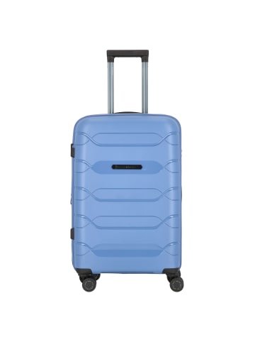 Polestream Strz by Asteroid 4 Rollen Trolley M 64 cm mit Dehnfalte in ice blue