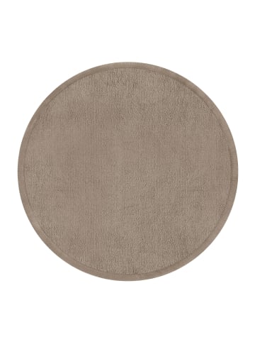 KADIMA DESIGN Hochflor Teppich waschmaschinenwaschbar Unifarben Schlafzimmer in Beige