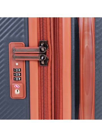 MODO by roncato Charm 2.0 4 Rollen Kofferset 3-teilig mit Dehnfalte in dark blue