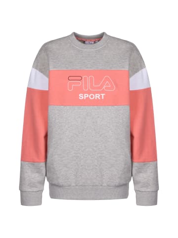 Fila Sweatshirt Lana Crew in grau / korall