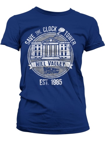 Back To The Future Shirt in Blau
