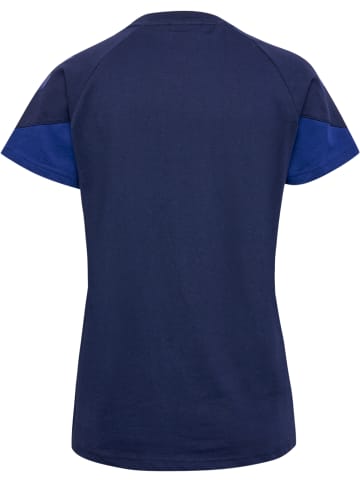 Hummel Hummel T-Shirt S/S Raglanärmel Hmltravel Multisport Damen in MARINE