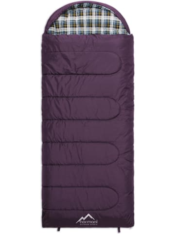 Normani Outdoor Sports 4-in-1 Schlafsack Antarctica in Violett