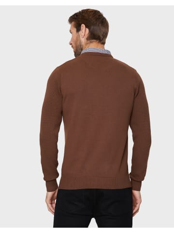 Threadbare Strickpullover Alexander in braun