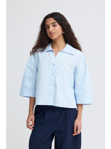 ICHI Halblange Ärmel IHLUANNE Baggy fit in FLOATY BLUE